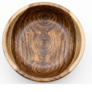 5 Inch Single Wooden Bowl Without Polish