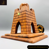 Handcrafted Mazar-e-Quaid Wooden Decoration Piece