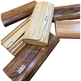 Handcrafted Wooden Clutch Purse for Women – Premium Natural Wood Evening Bag