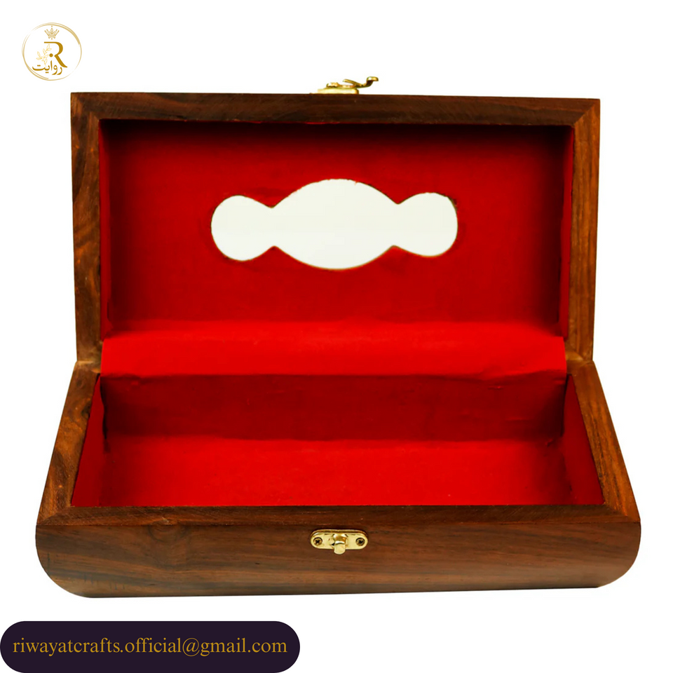 Handcrafted Wooden Tissue Box