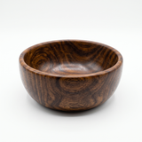 8 Inch Single Wooden Bowl With Polish