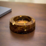Handcrafted Wooden Ashtray – Durable & Stylish Smoking Accessory