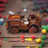 Personalized Wooden Toy Jeep – Custom Baby Boy Gift & Keepsake Birthday Present