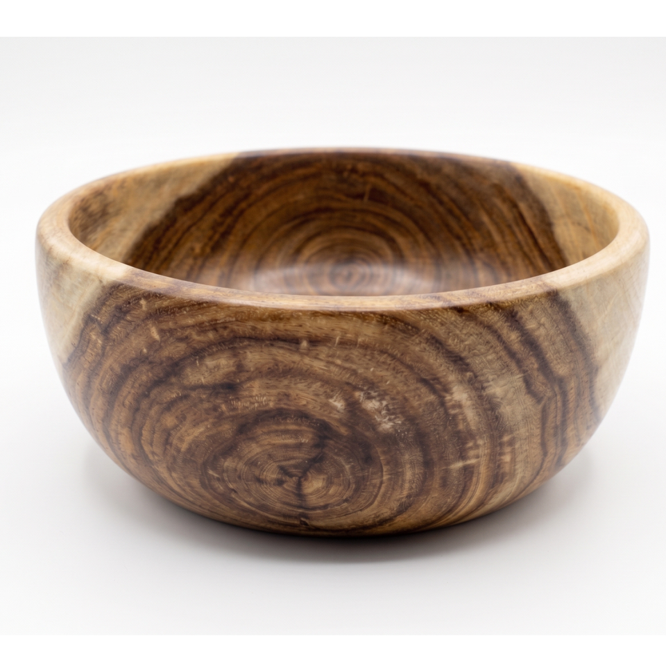 5 Inch Single Wooden Bowl Without Polish