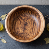 7 Inch Single Wooden Bowl Without Polish