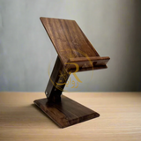 Handcrafted Wooden Smartphone Stand – Mobile Holder for Desk & Table