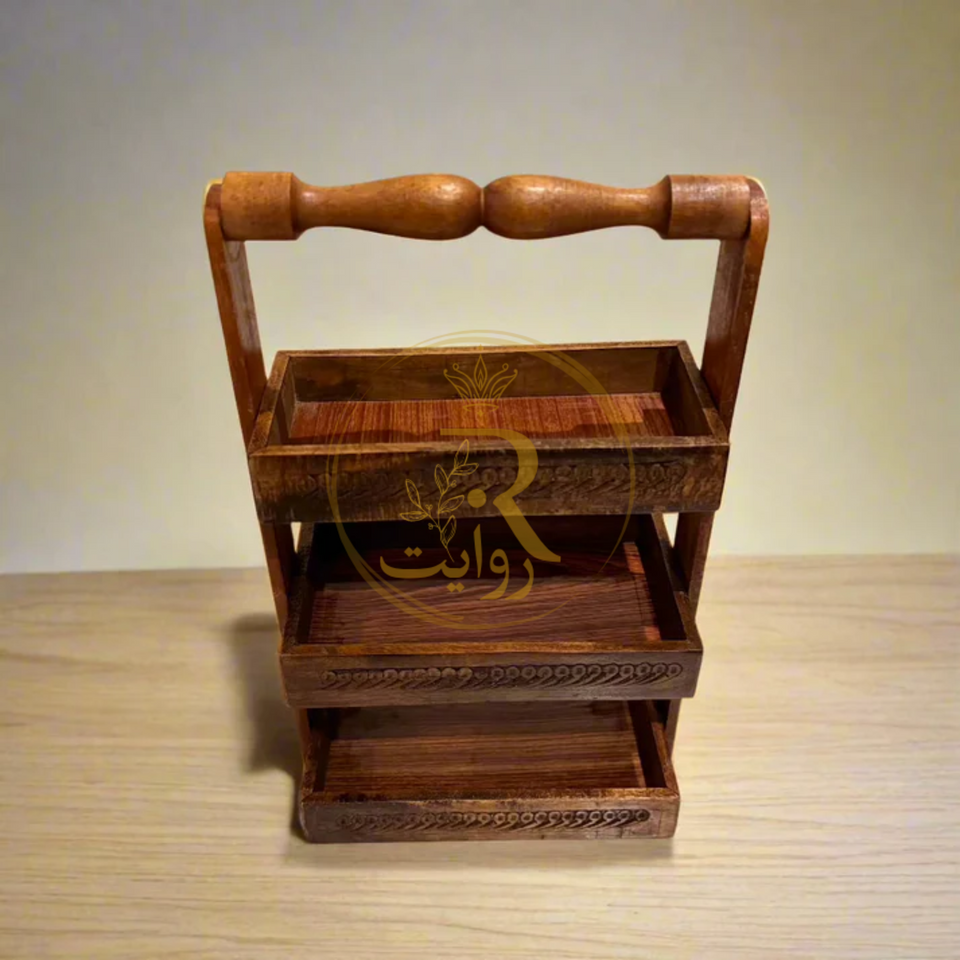 Handmade Wooden Spoon Rack for Kitchen