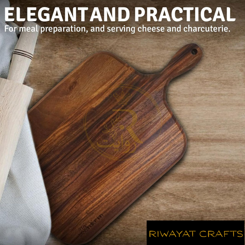 Premium Sheesham Wood Cutting Board | Durable Wooden Chopping Board