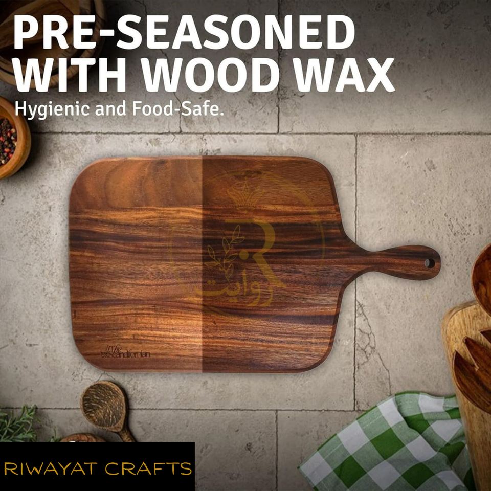 Premium Sheesham Wood Cutting Board | Durable Wooden Chopping Board