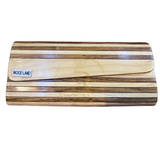 Handcrafted Wooden Clutch Purse for Women – Premium Natural Wood Evening Bag