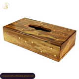 Handcrafted Wooden Tissue Box