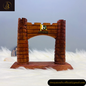 Handmade Wooden Dar-e-Khabar Islamic Decoration Piece