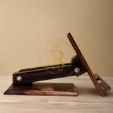 Handcrafted Wooden Smartphone Stand – Mobile Holder for Desk & Table